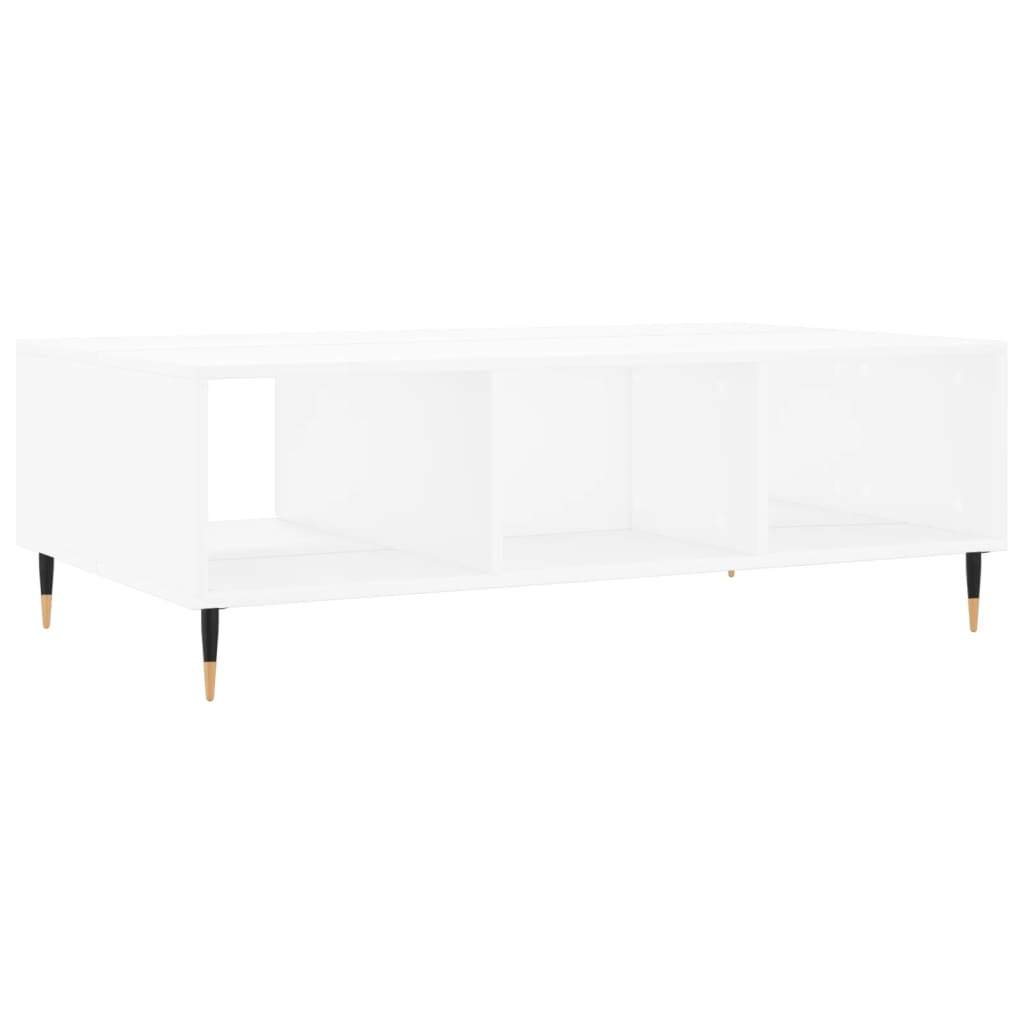 Salongbord Sofabord Hvit 104x60x35 cm
