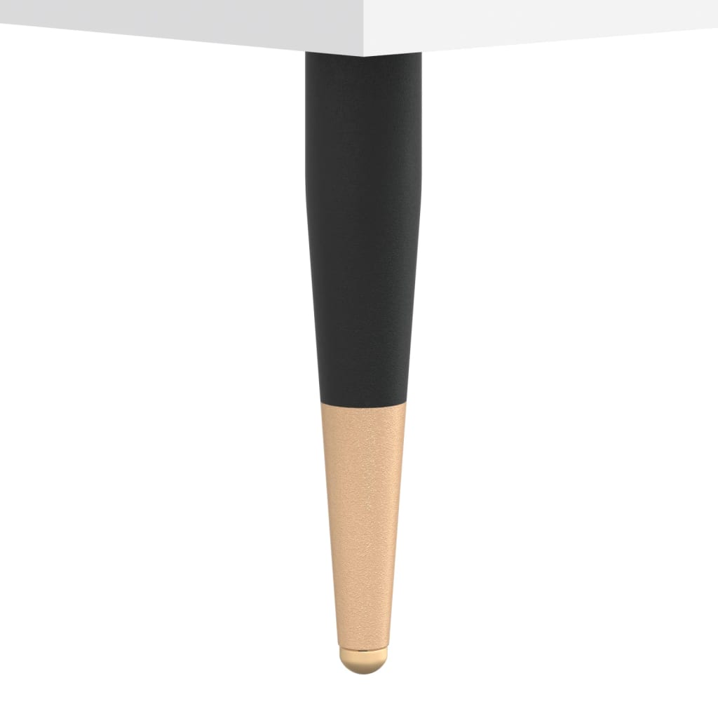 Salongbord Sofabord Hvit 104x60x35 cm