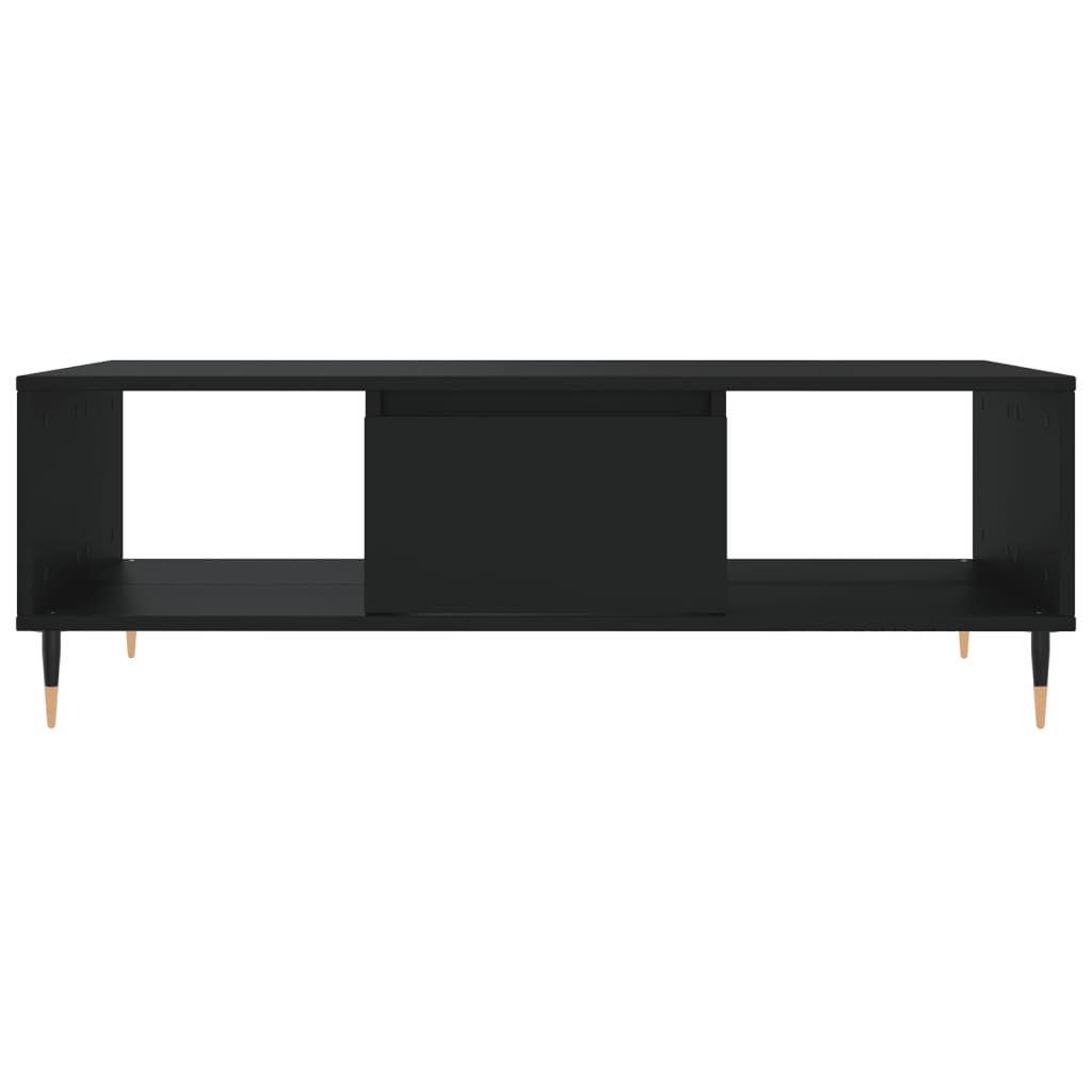 Salongbord Sofabord Svart 104x60x35 cm