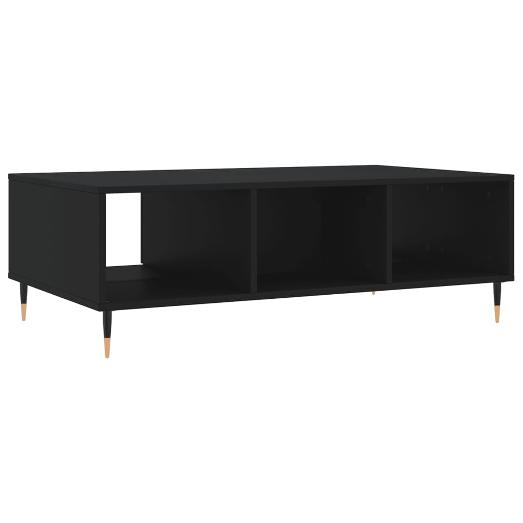 Salongbord Sofabord Svart 104x60x35 cm