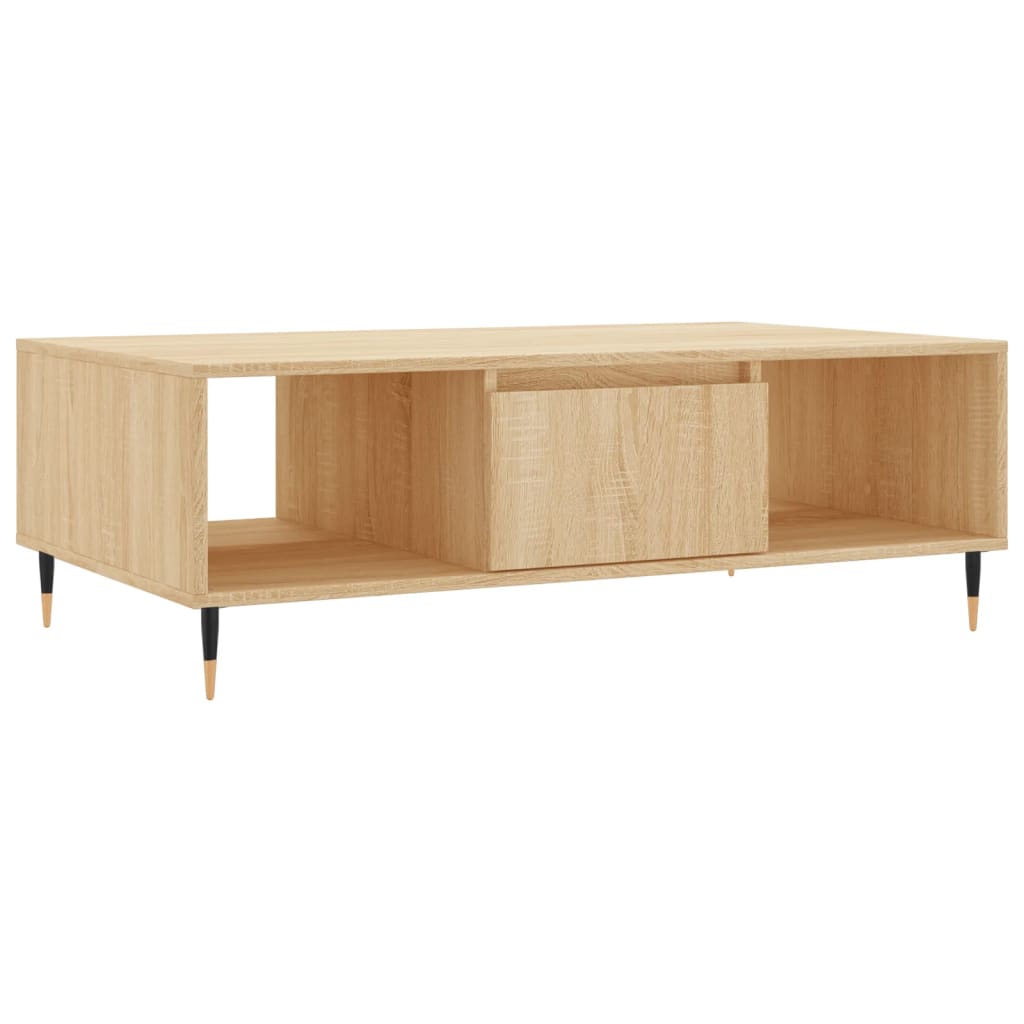 Salongbord Sofabord Sonoma Eik 104x60x35 cm