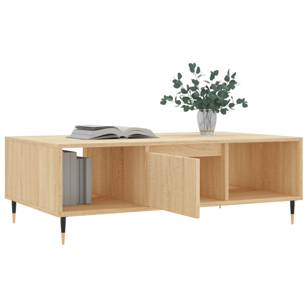 Salongbord Sofabord Sonoma Eik 104x60x35 cm