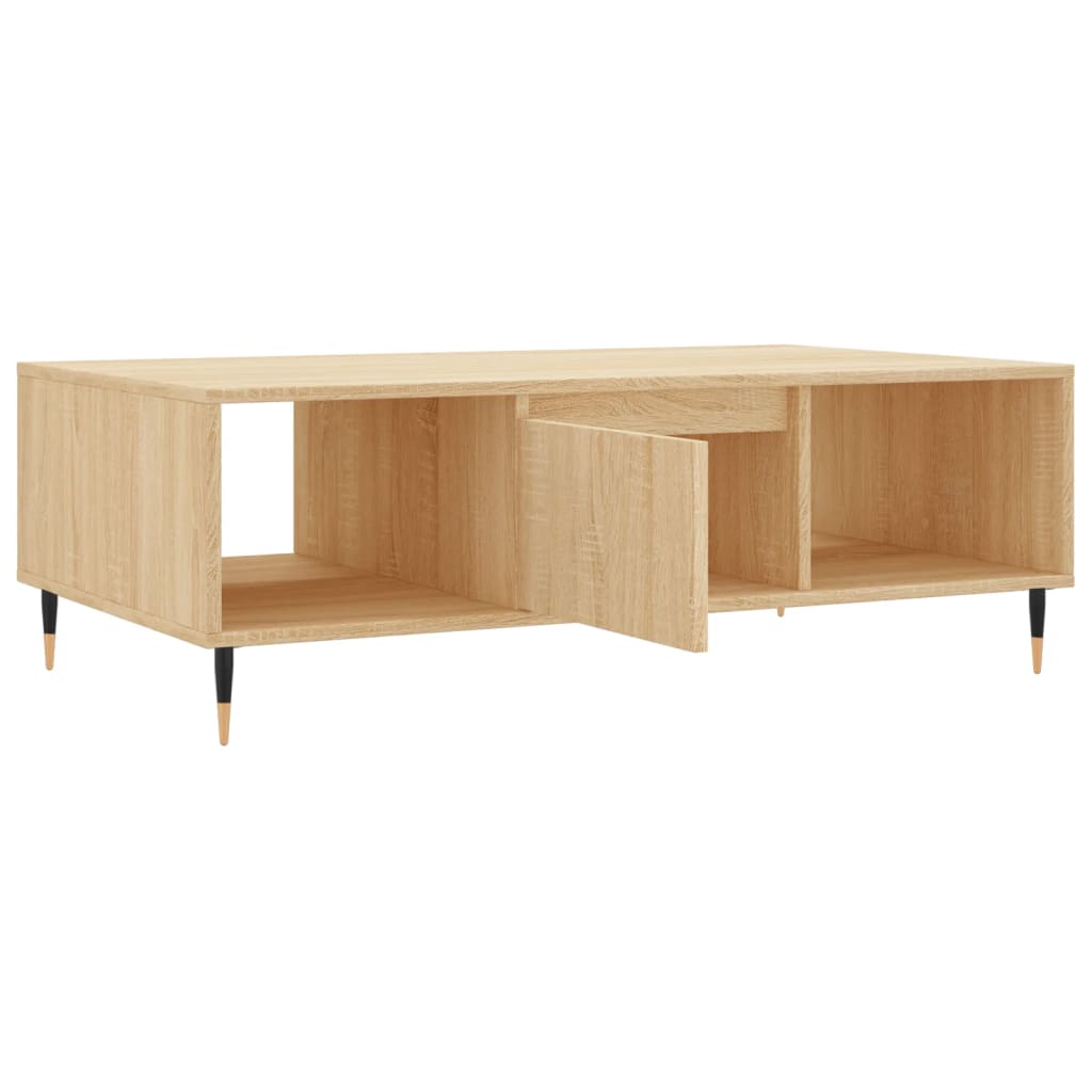 Salongbord Sofabord Sonoma Eik 104x60x35 cm