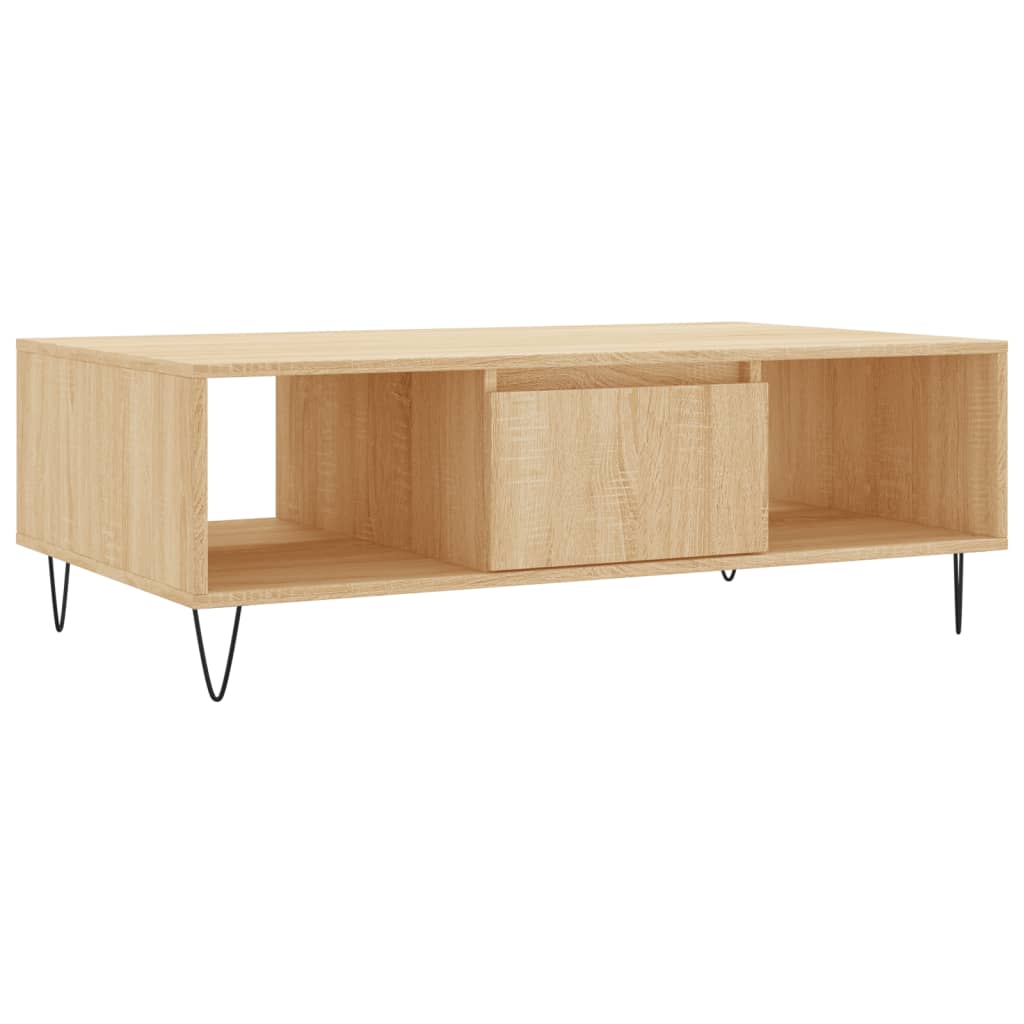 Salongbord Sofabord Sonoma Eik 104x60x35 cm