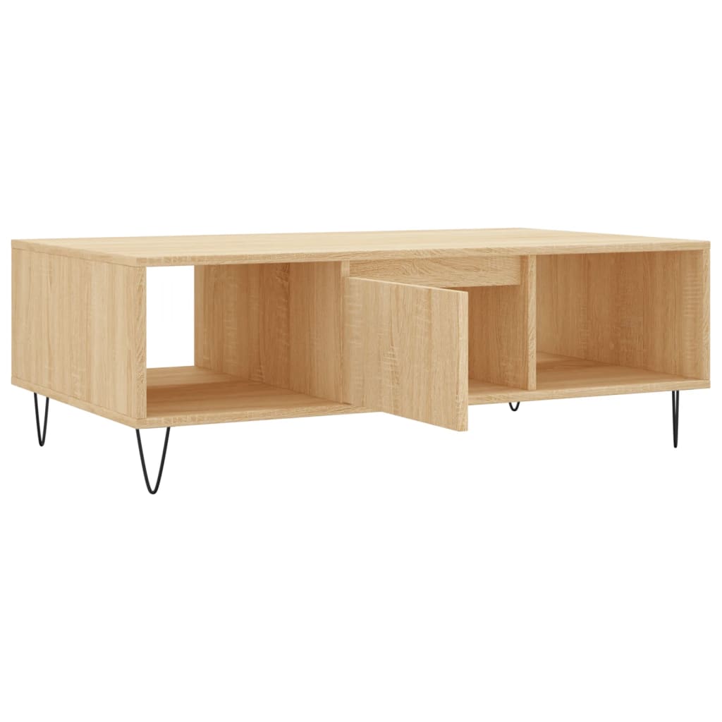 Salongbord Sofabord Sonoma Eik 104x60x35 cm