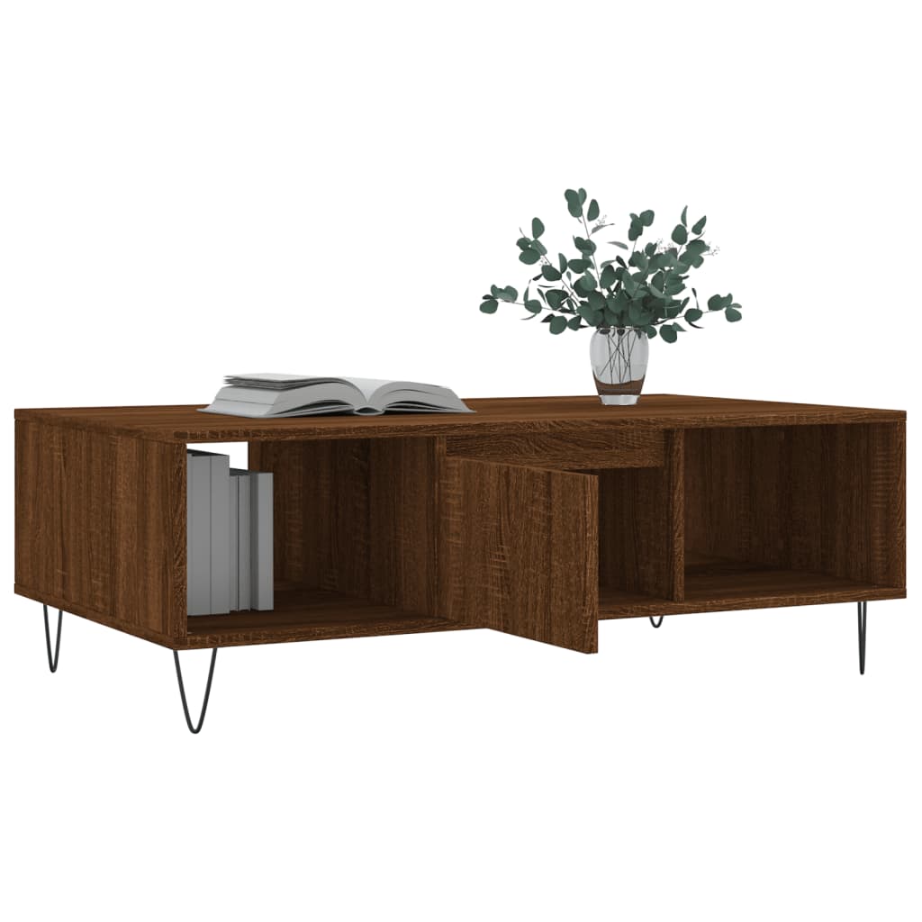 Salongbord Sofabord Sonoma Eik 104x60x35 cm