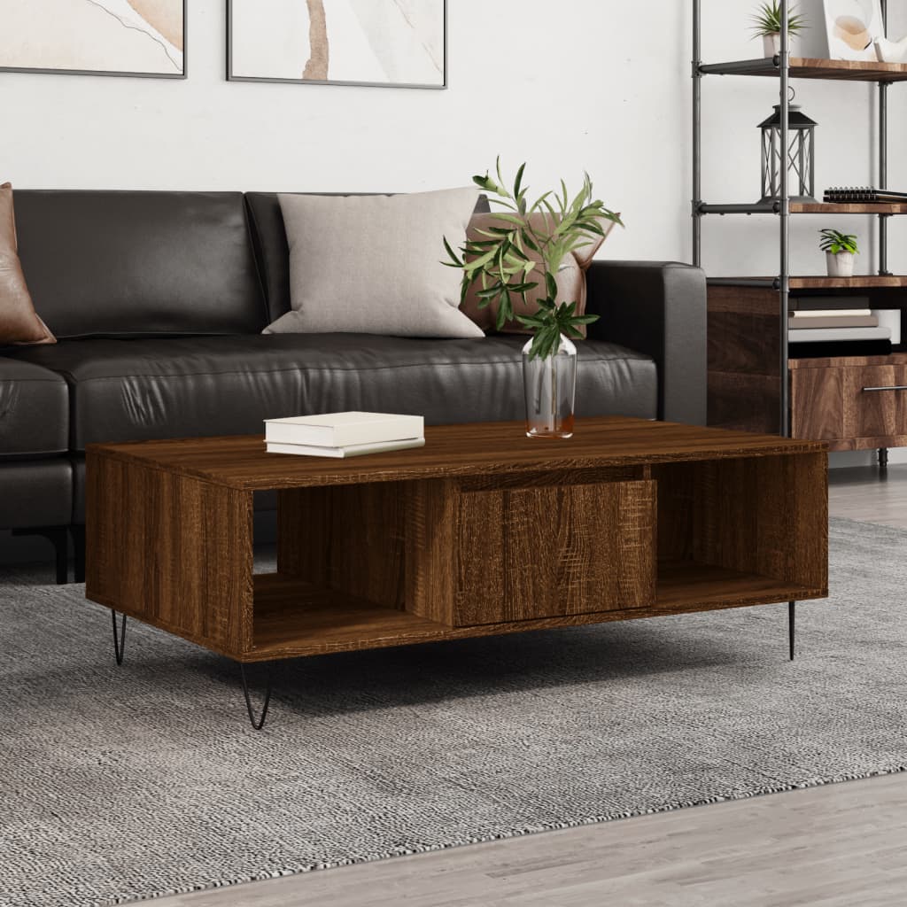 Salongbord Sofabord Sonoma Eik 104x60x35 cm