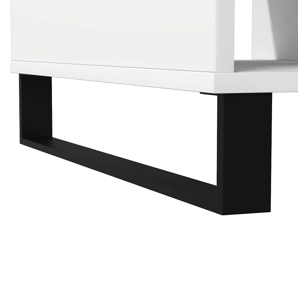 Salongbord Sofabord Hvit 104x60x35 cm