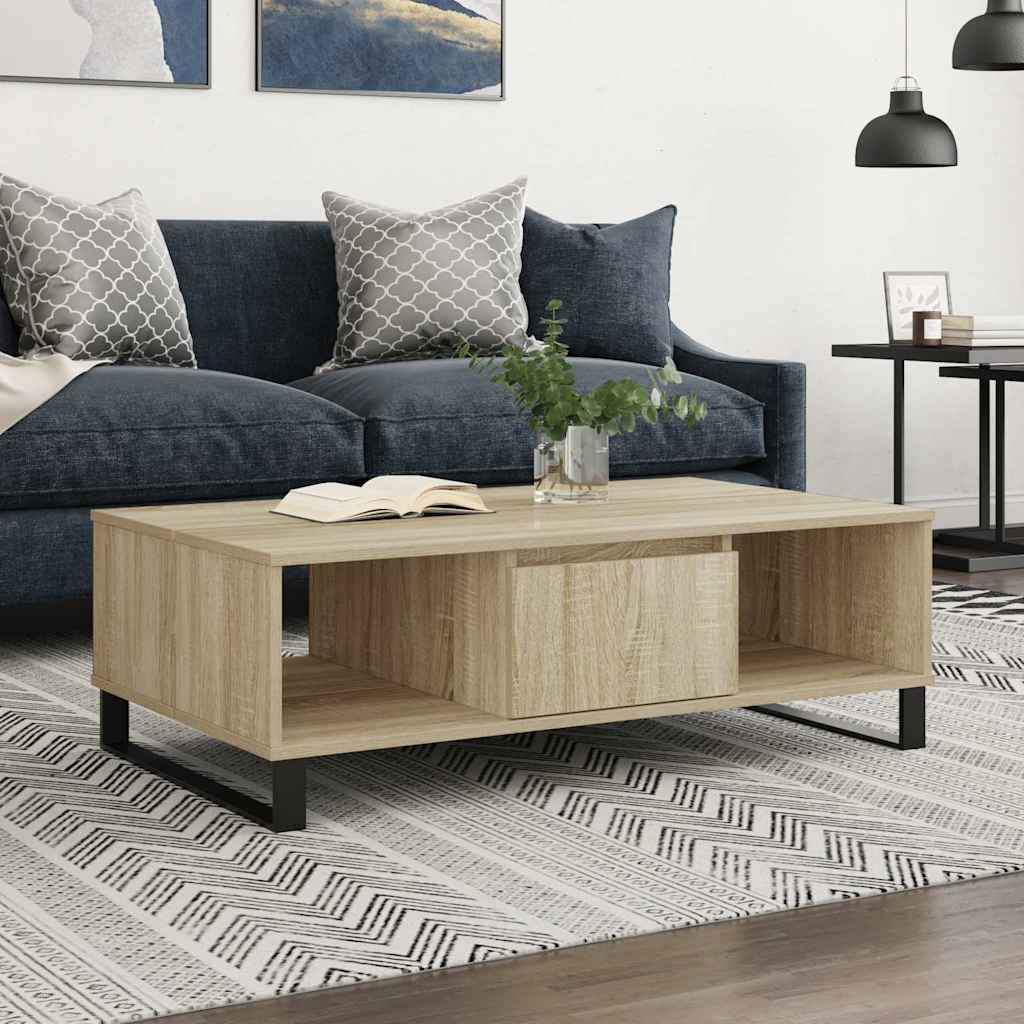 Salongbord Sofabord Sonoma Eik 104x60x35 cm