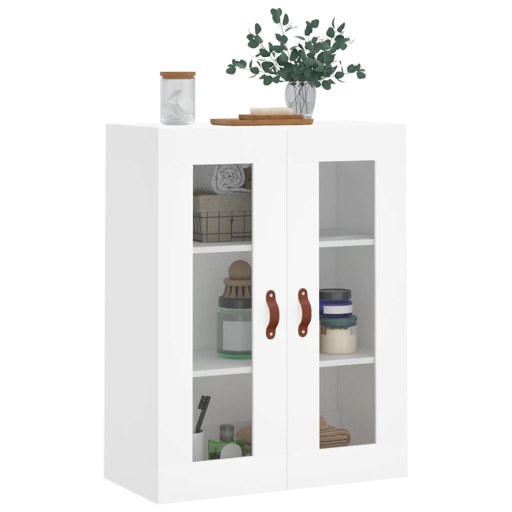 Veggskap Hvit 69,5x34x90 cm