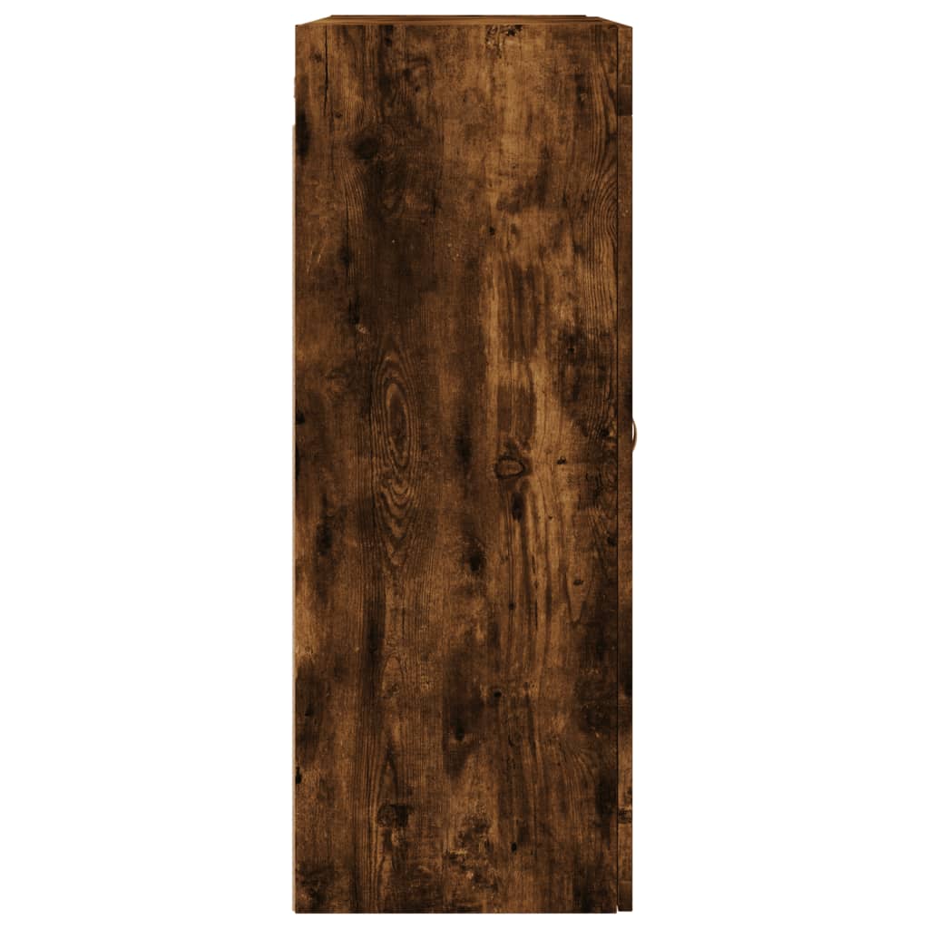 Veggskap Røkt Eik 69,5x34x90 cm