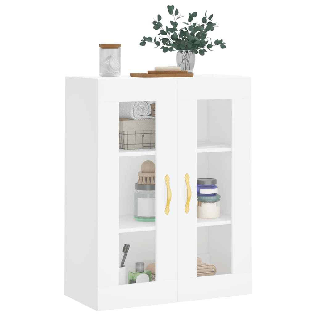 Veggskap Hvit 69,5x34x90 cm