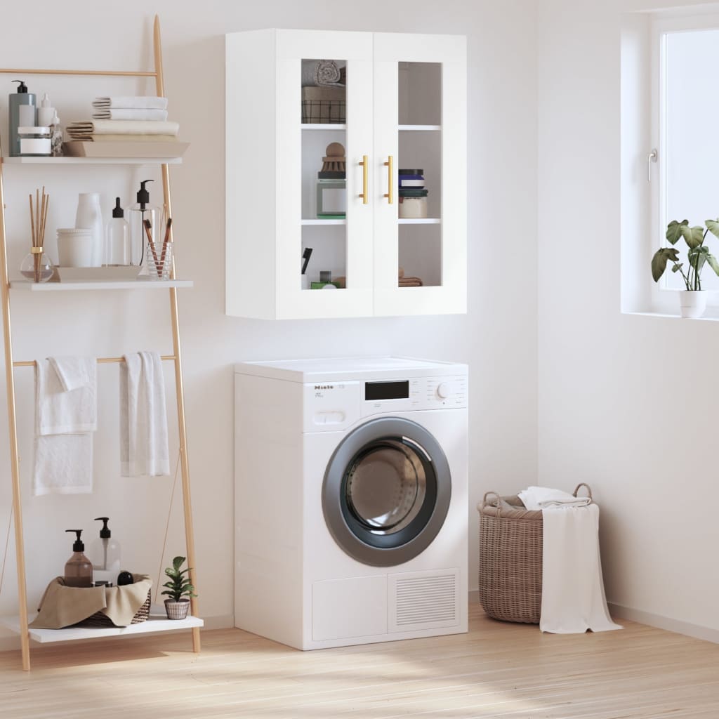 Veggskap Hvit 69,5x34x90 cm