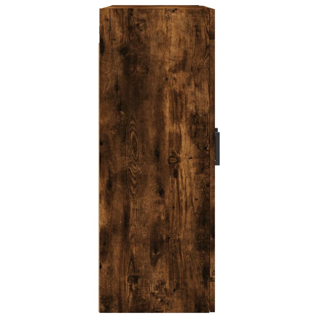 Veggskap Røkt Eik 69,5x34x90 cm