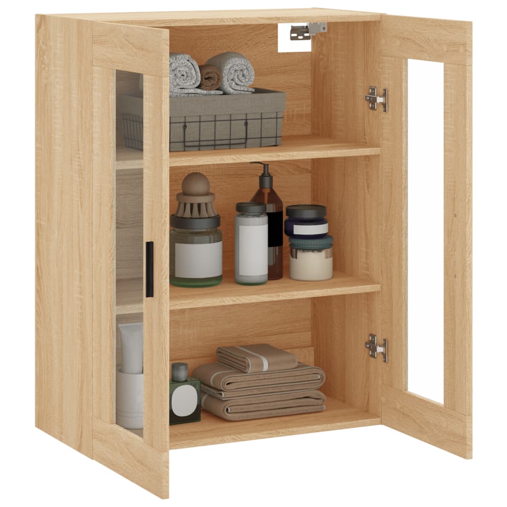 Veggskap Sonoma Eik 69,5x34x90 cm