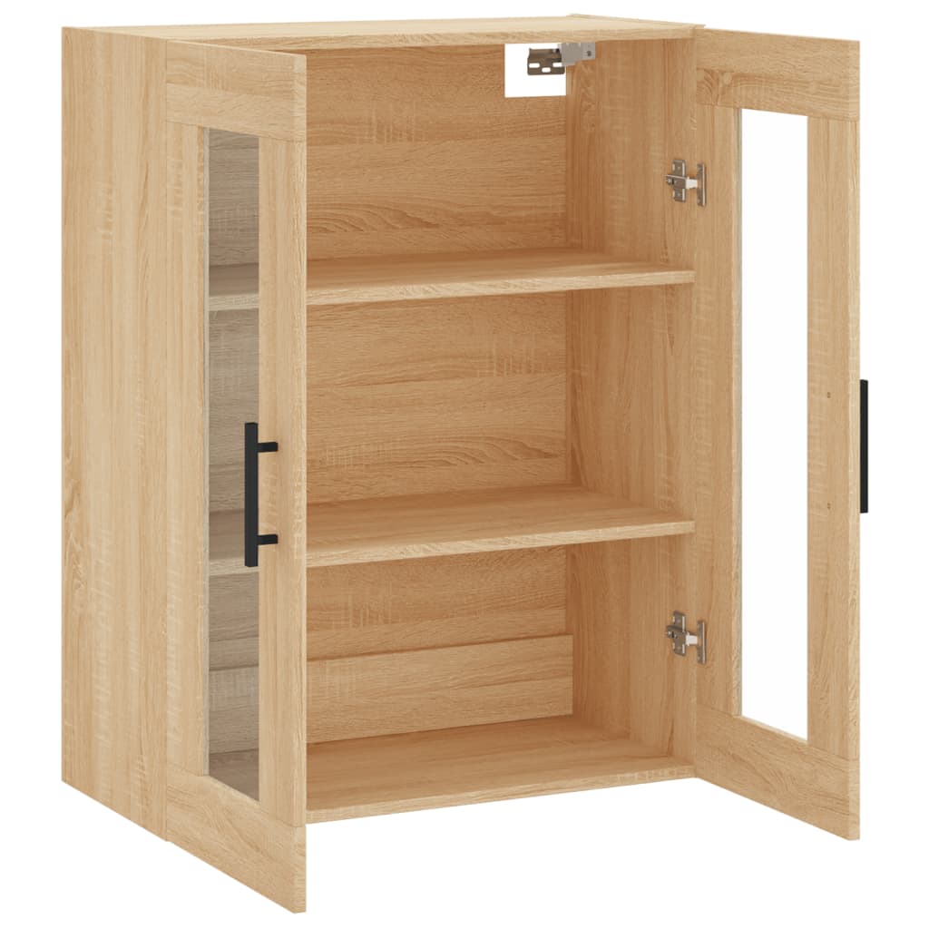 Veggskap Sonoma Eik 69,5x34x90 cm