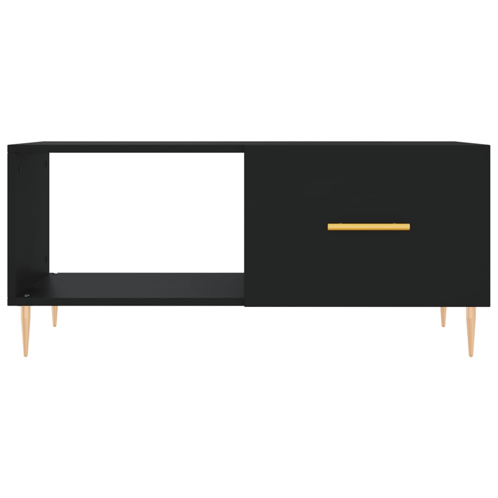 Salongbord Sofabord Svart 90x50x40 cm
