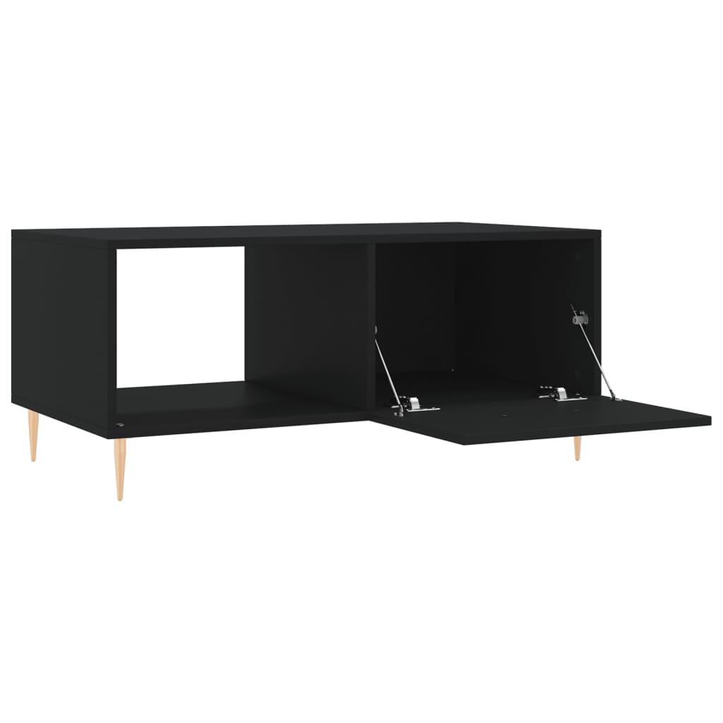 Salongbord Sofabord Svart 90x50x40 cm