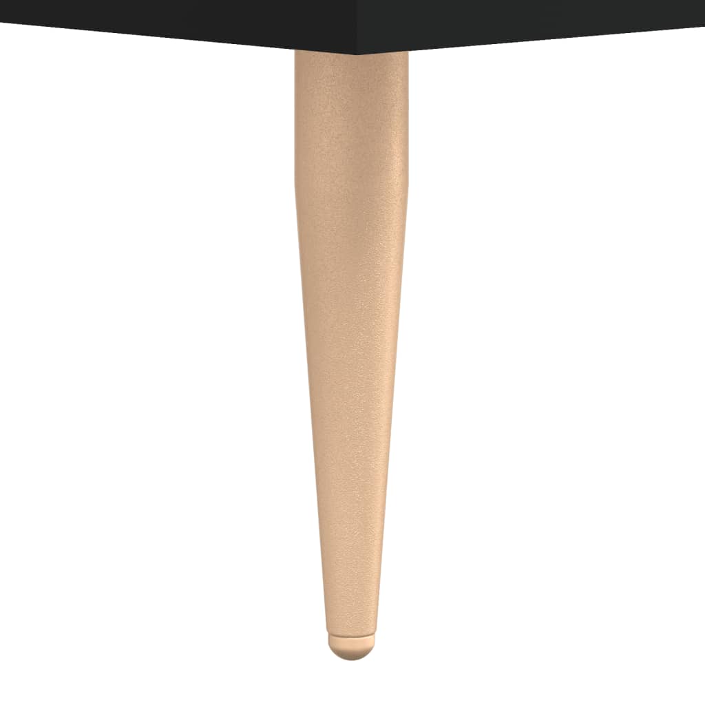 Salongbord Sofabord Svart 90x50x40 cm