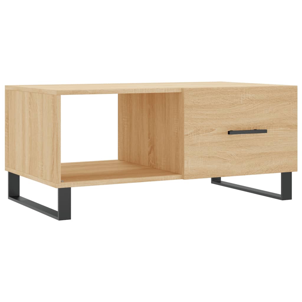 Salongbord Sofabord Sonoma Eik 90x50x40 cm