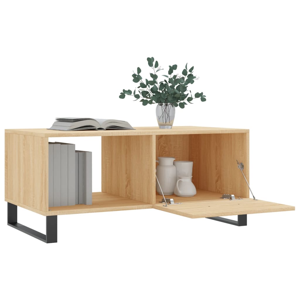 Salongbord Sofabord Sonoma Eik 90x50x40 cm
