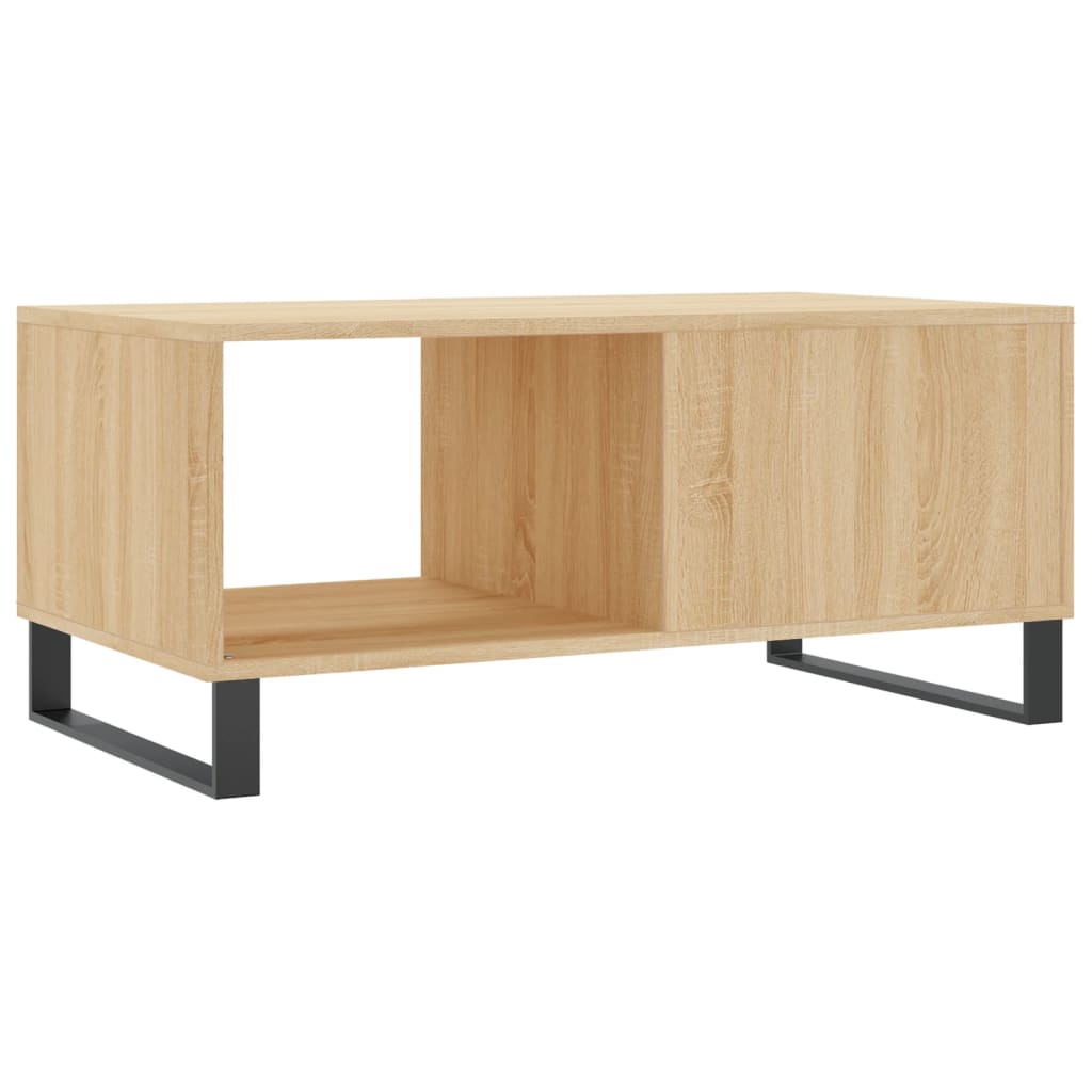 Salongbord Sofabord Sonoma Eik 90x50x40 cm