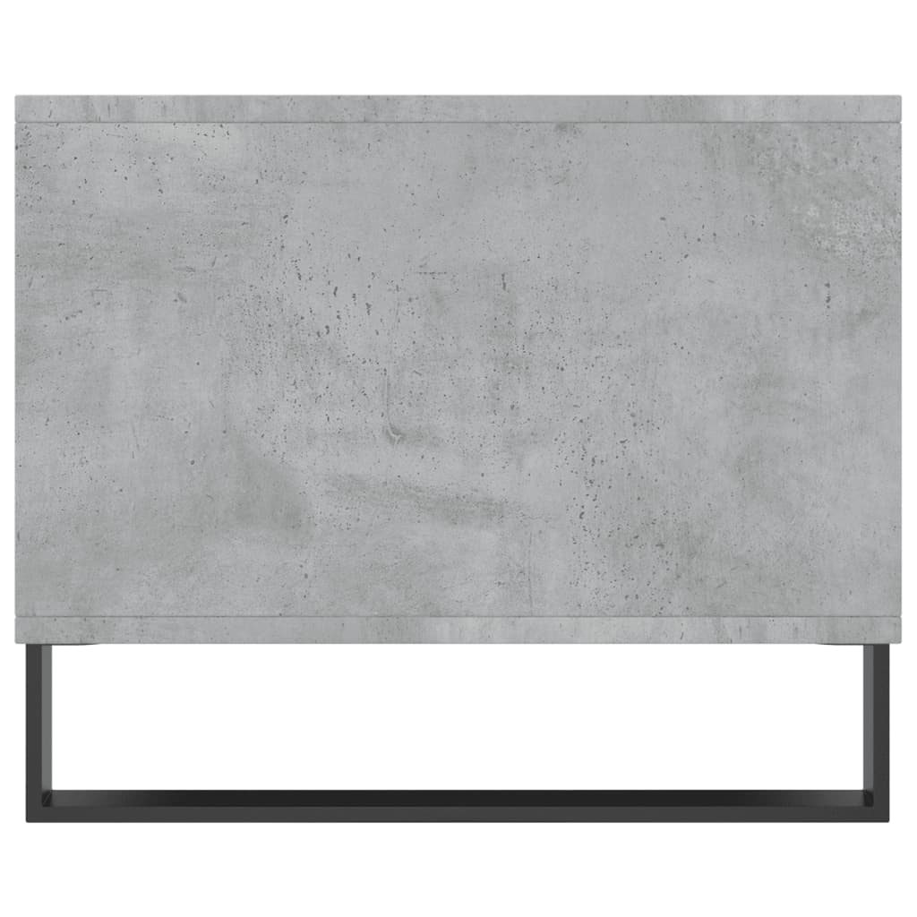 Salongbord Sofabord Betonggrå 90x50x40 cm