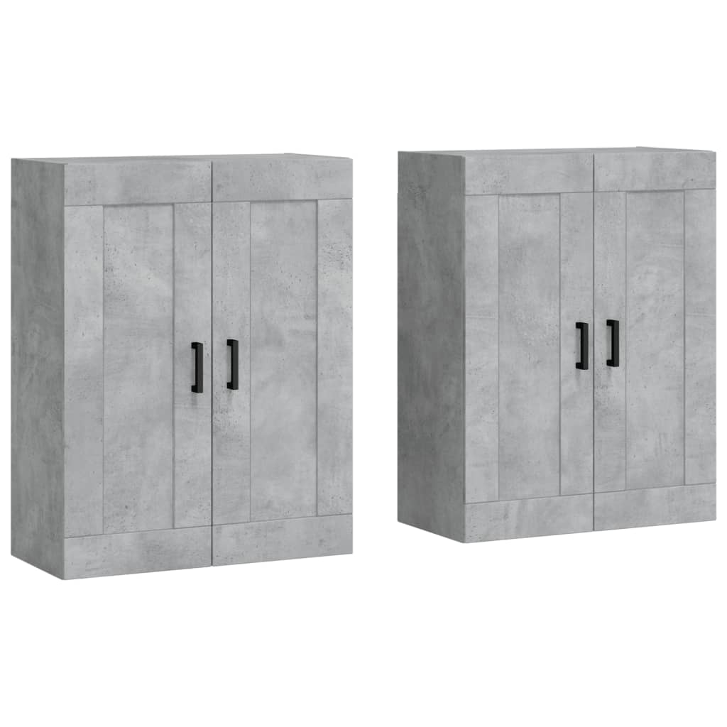 Veggskap Betonggrå 2 stk