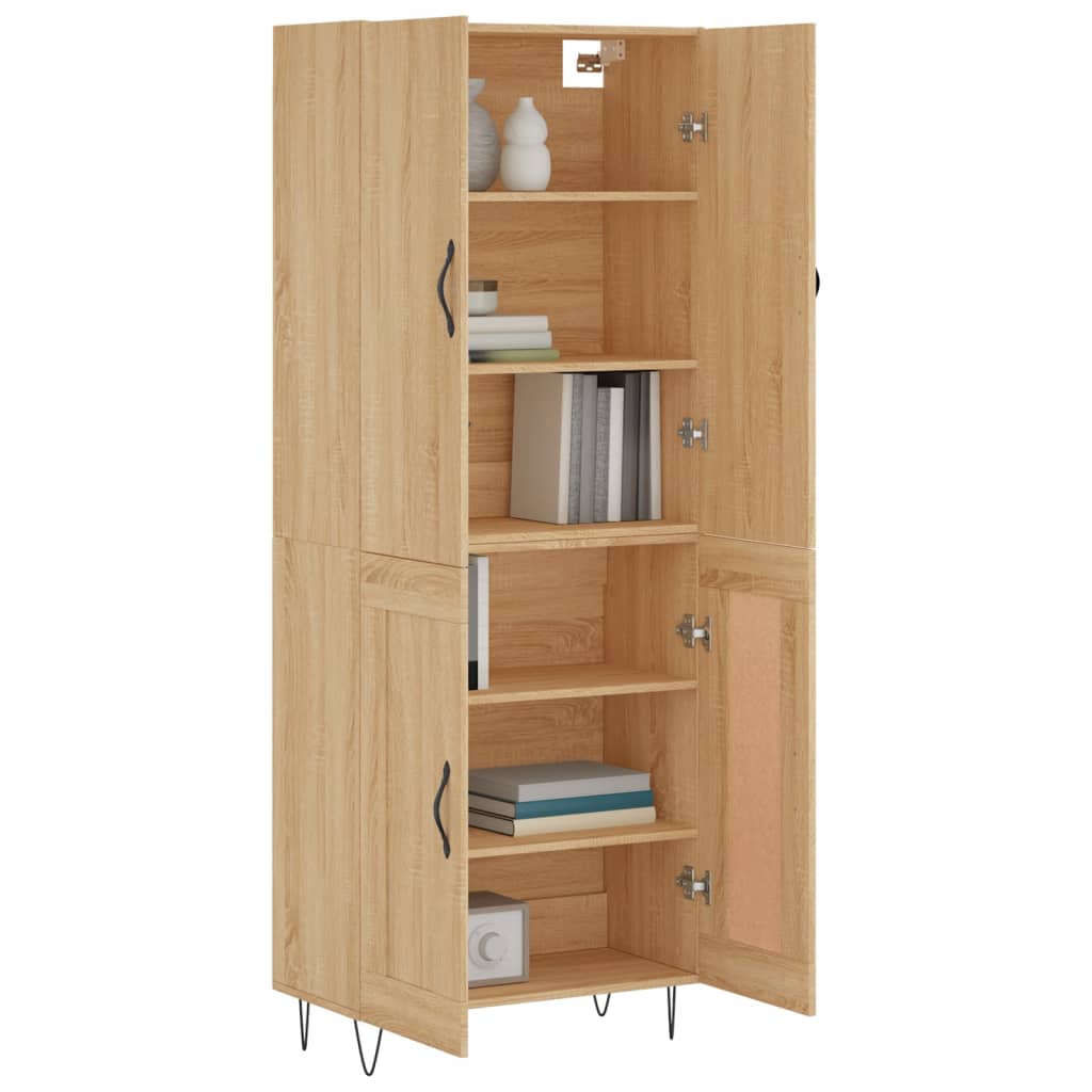 Skap Sonoma Eik 69,5x34x180 cm