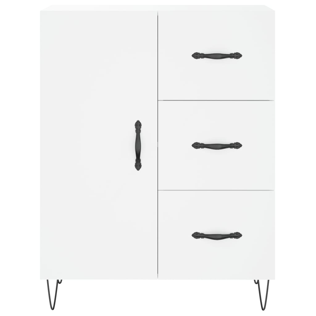 Skap Hvit 69,5x34x180 cm