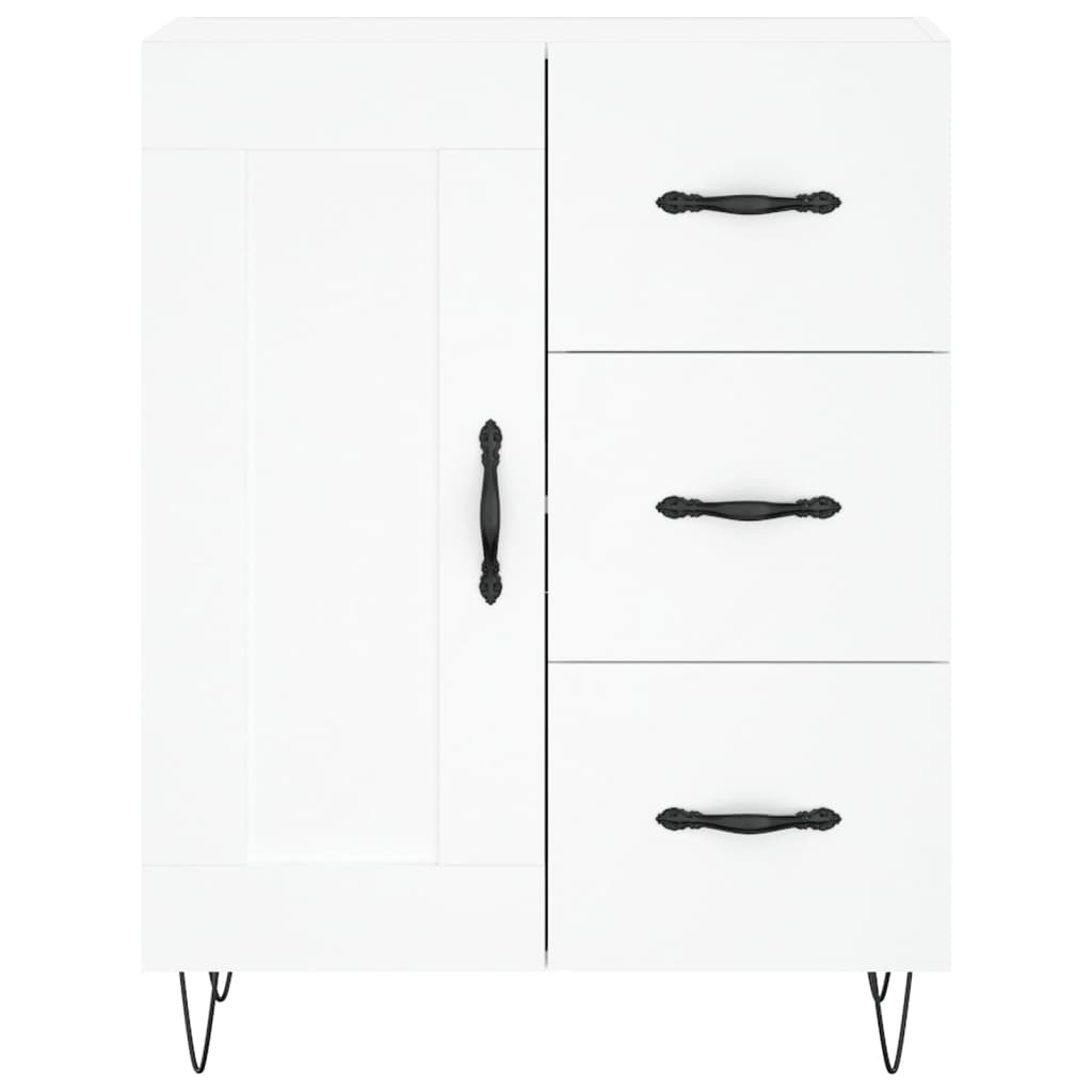 Skap Hvit 69,5x34x180 cm
