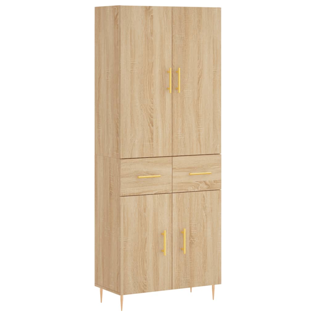 Skap Sonoma Eik 69,5x34x180 cm