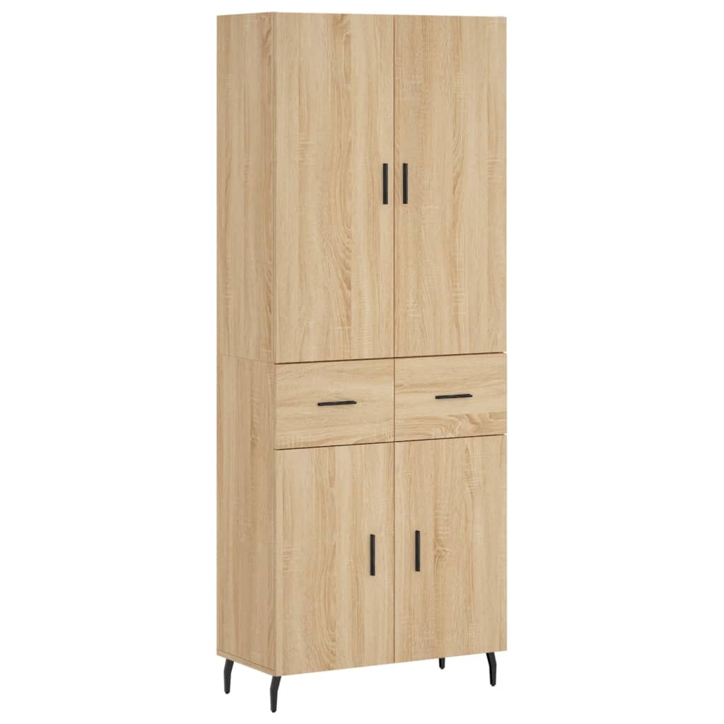 Skap Sonoma Eik 69,5x34x180 cm
