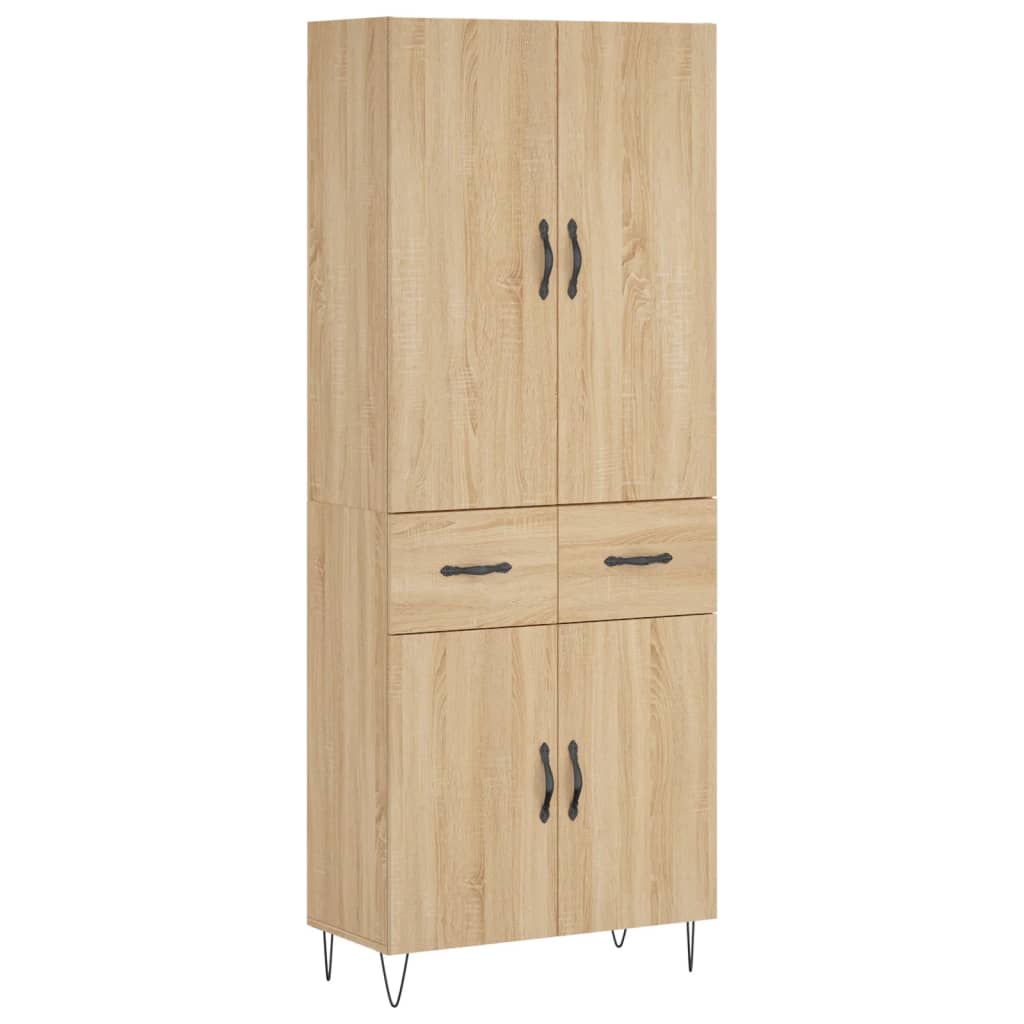 Skap Sonoma Eik 69,5x34x180 cm
