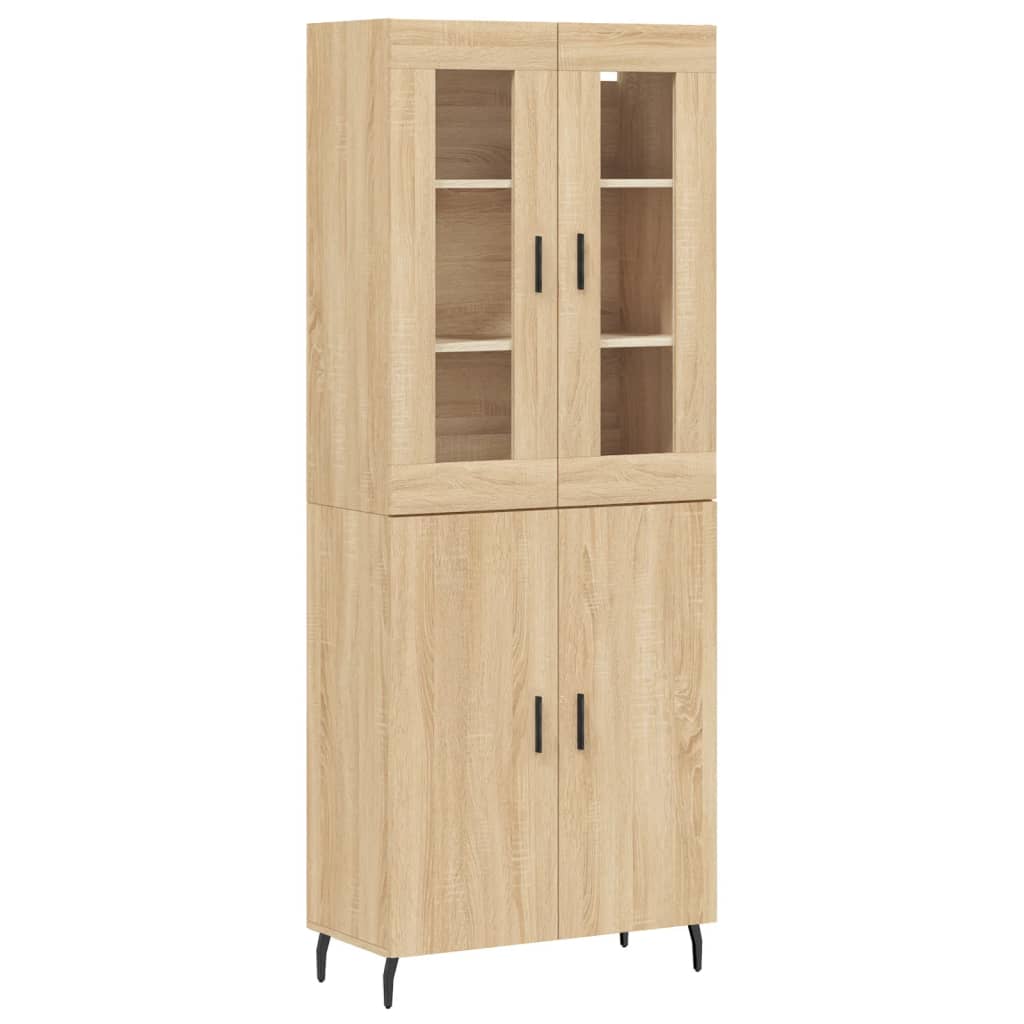 Skap Sonoma Eik 69,5x34x180 cm