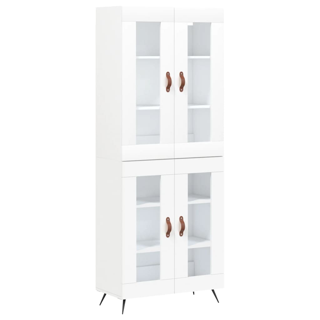 Skap Hvit 69,5x34x180 cm