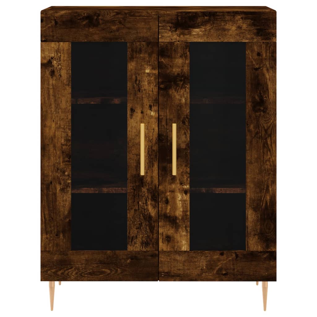 Skap Røkt Eik 69,5x34x180 cm