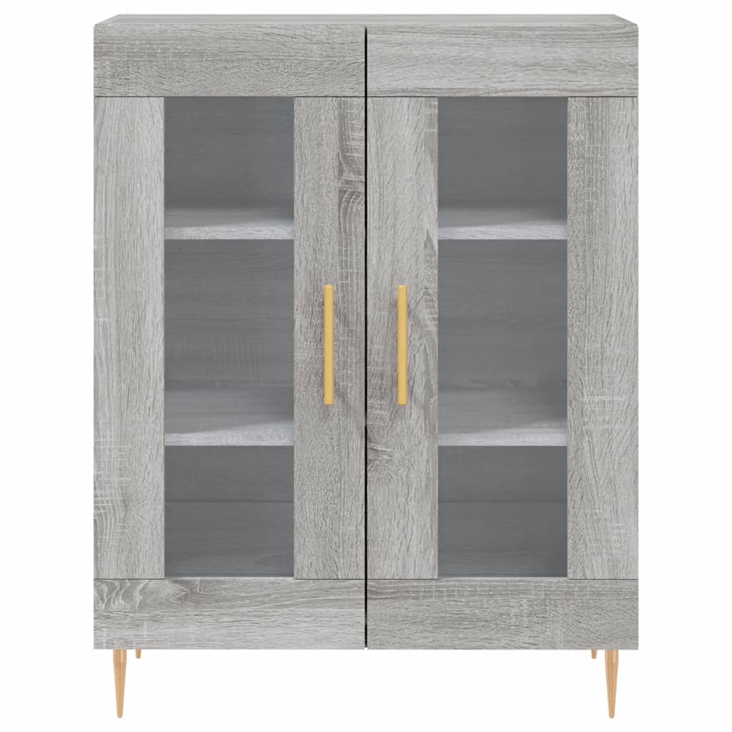 Skap Sonoma Grå 69,5x34x180 cm