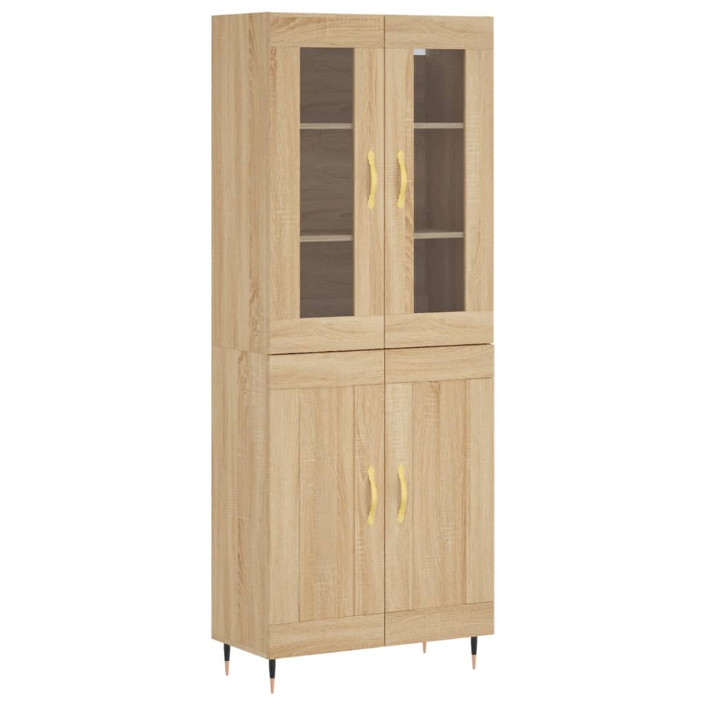 Skap Sonoma Eik 69,5x34x180 cm