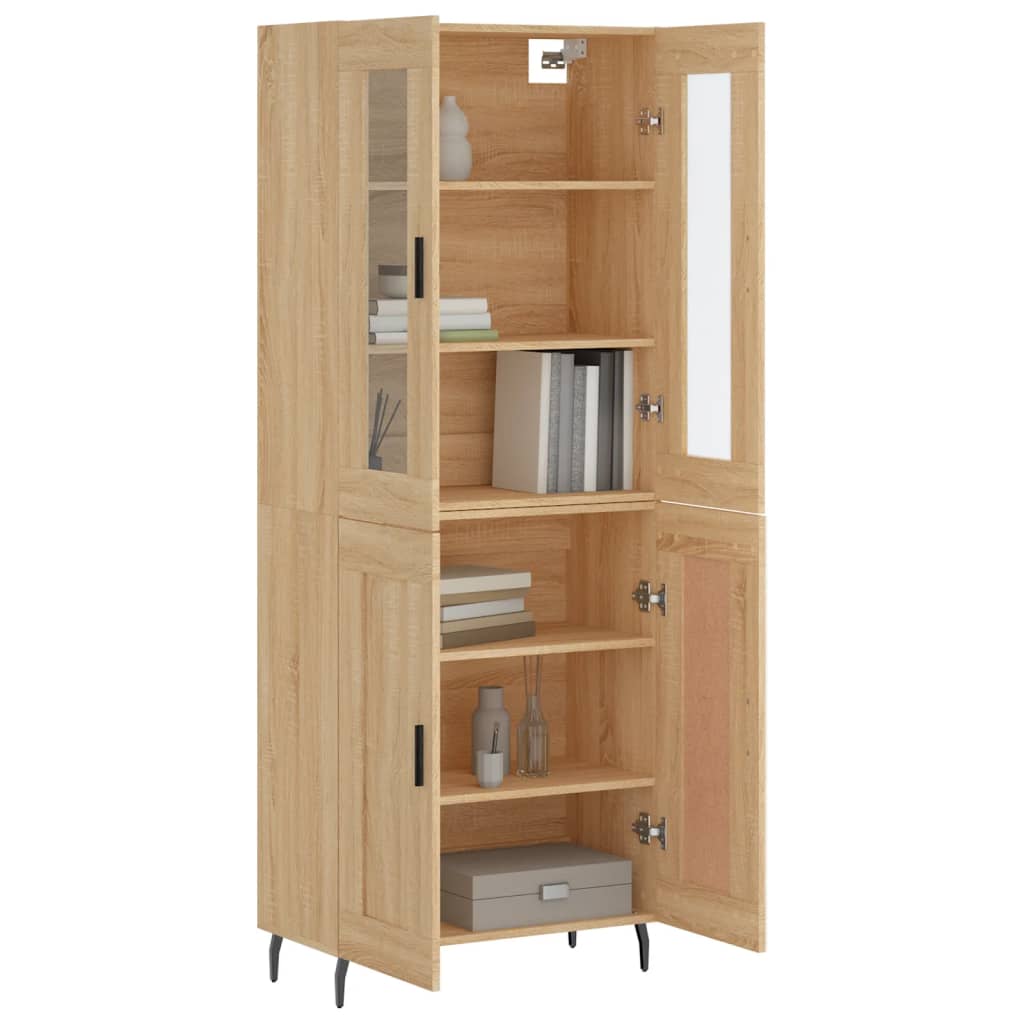 Skap Sonoma Eik 69,5x34x180 cm