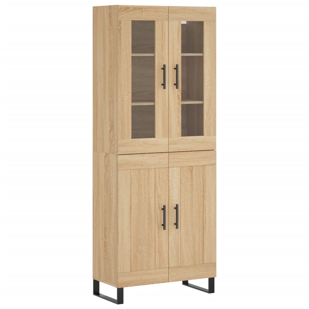 Skap Sonoma Eik 69,5x34x180 cm