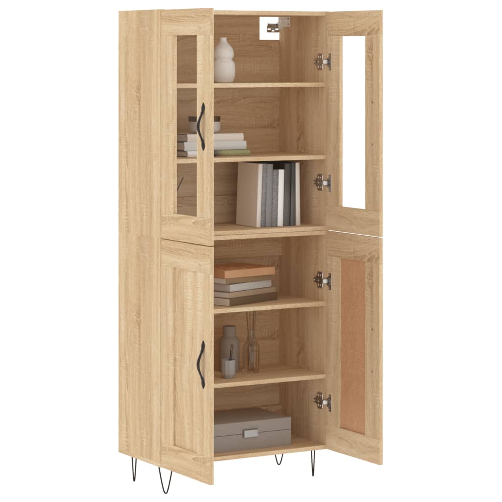 Skap Sonoma Eik 69,5x34x180 cm