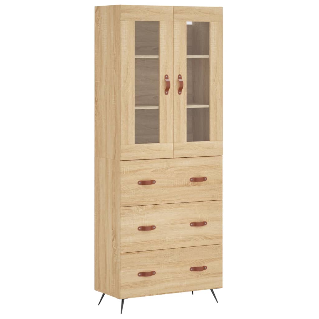 Skap Sonoma Eik 69,5x34x180 cm