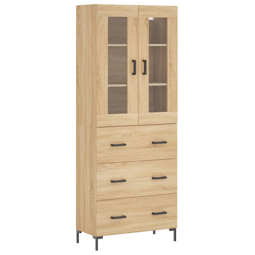 Skap Sonoma Eik 69,5x34x180 cm