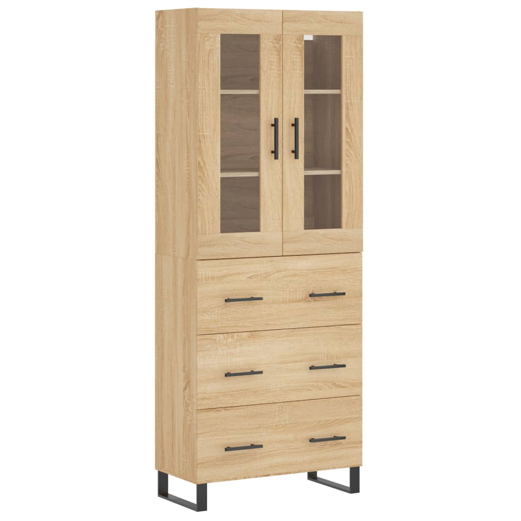 Skap Sonoma Eik 69,5x34x180 cm