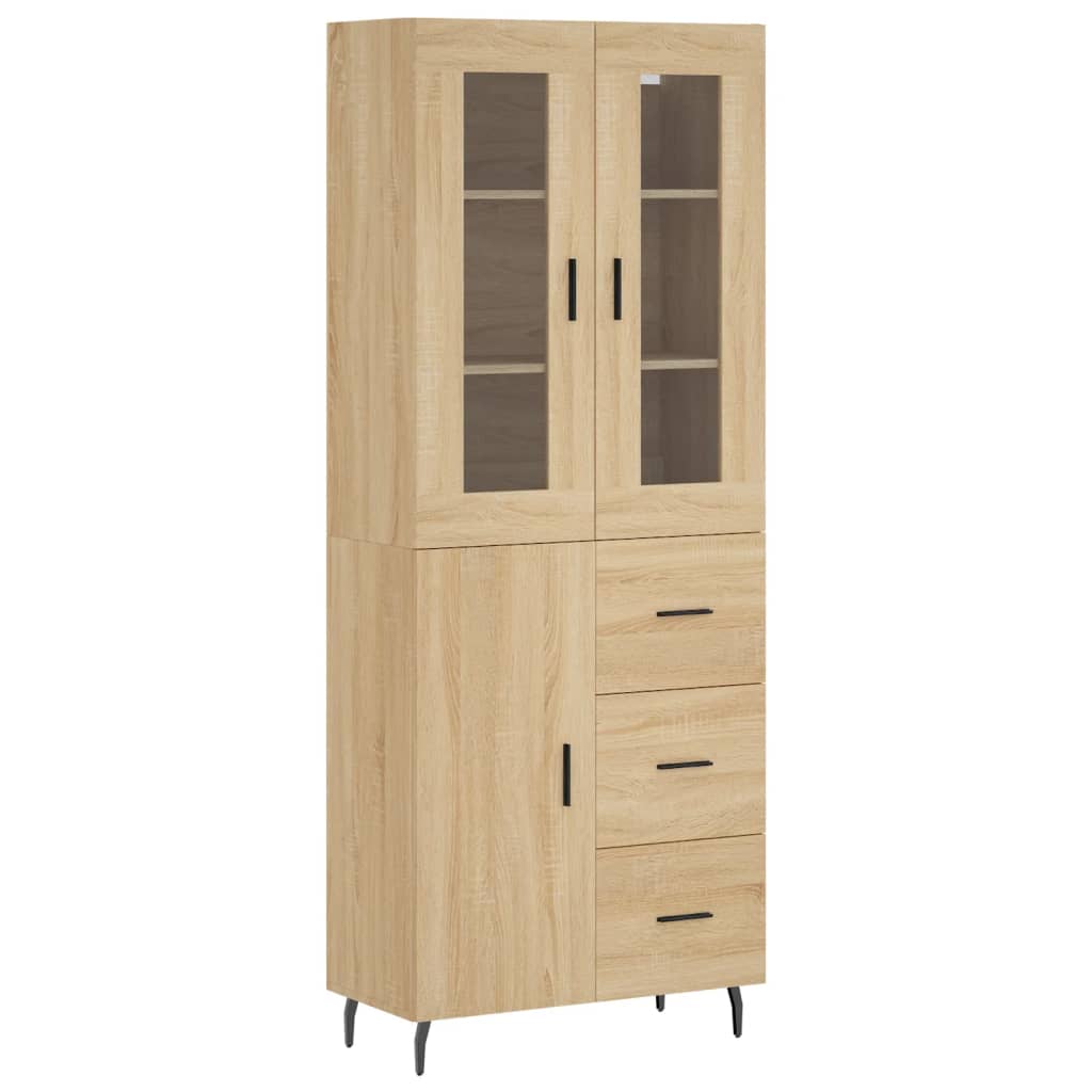 Skap Sonoma Eik 69,5x34x180 cm