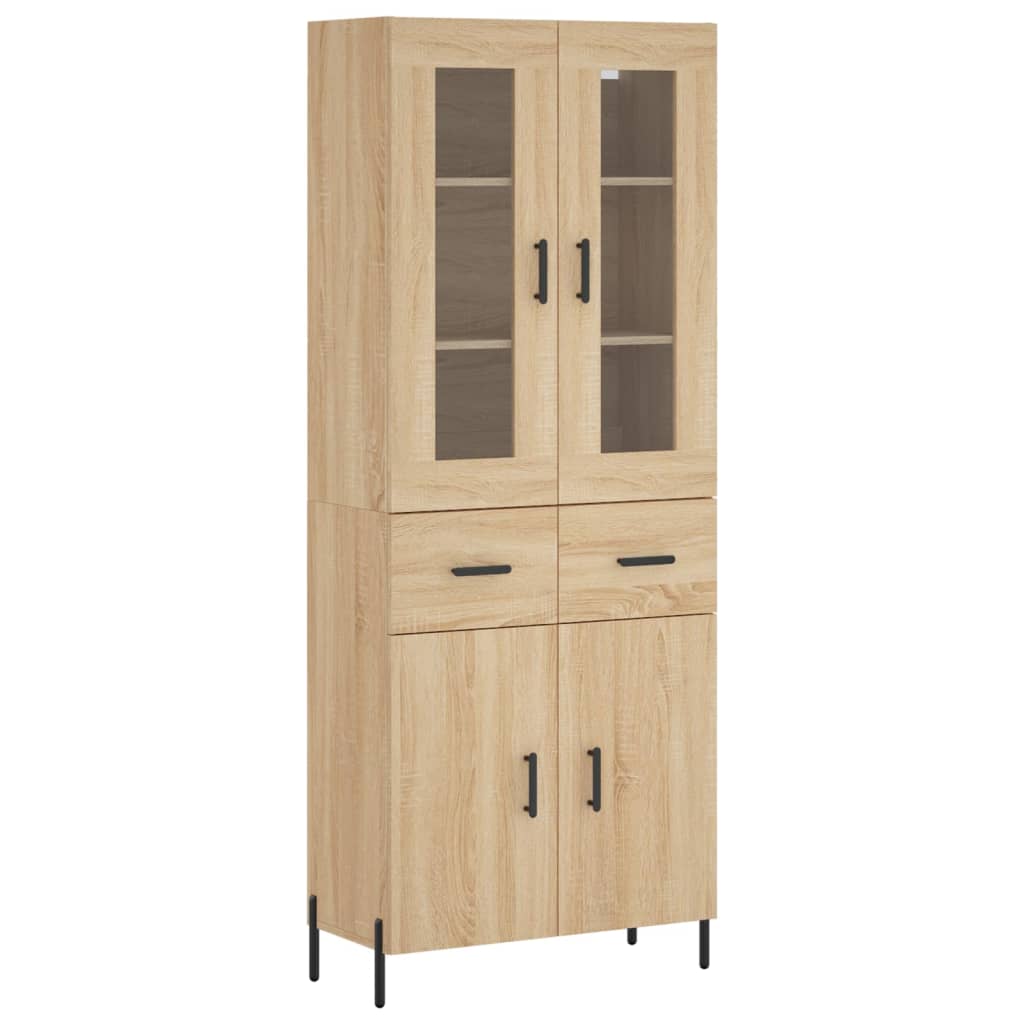 Skap Sonoma Eik 69,5x34x180 cm