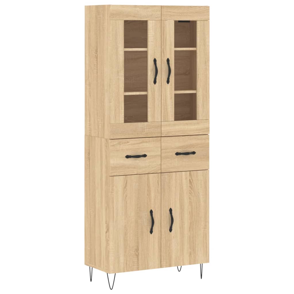 Skap Sonoma Eik 69,5x34x180 cm