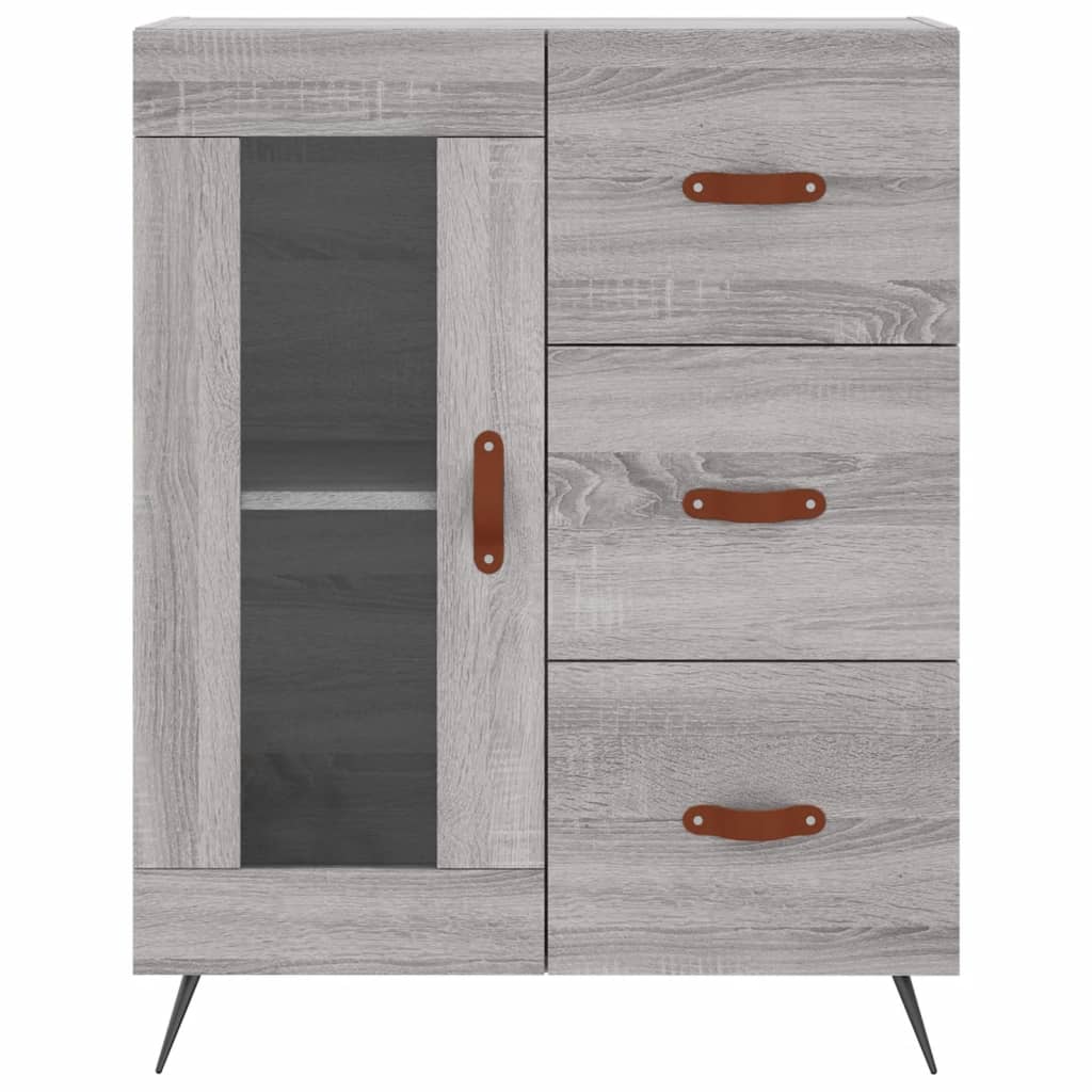 Skap Sonoma Grå 69,5x34x180 cm