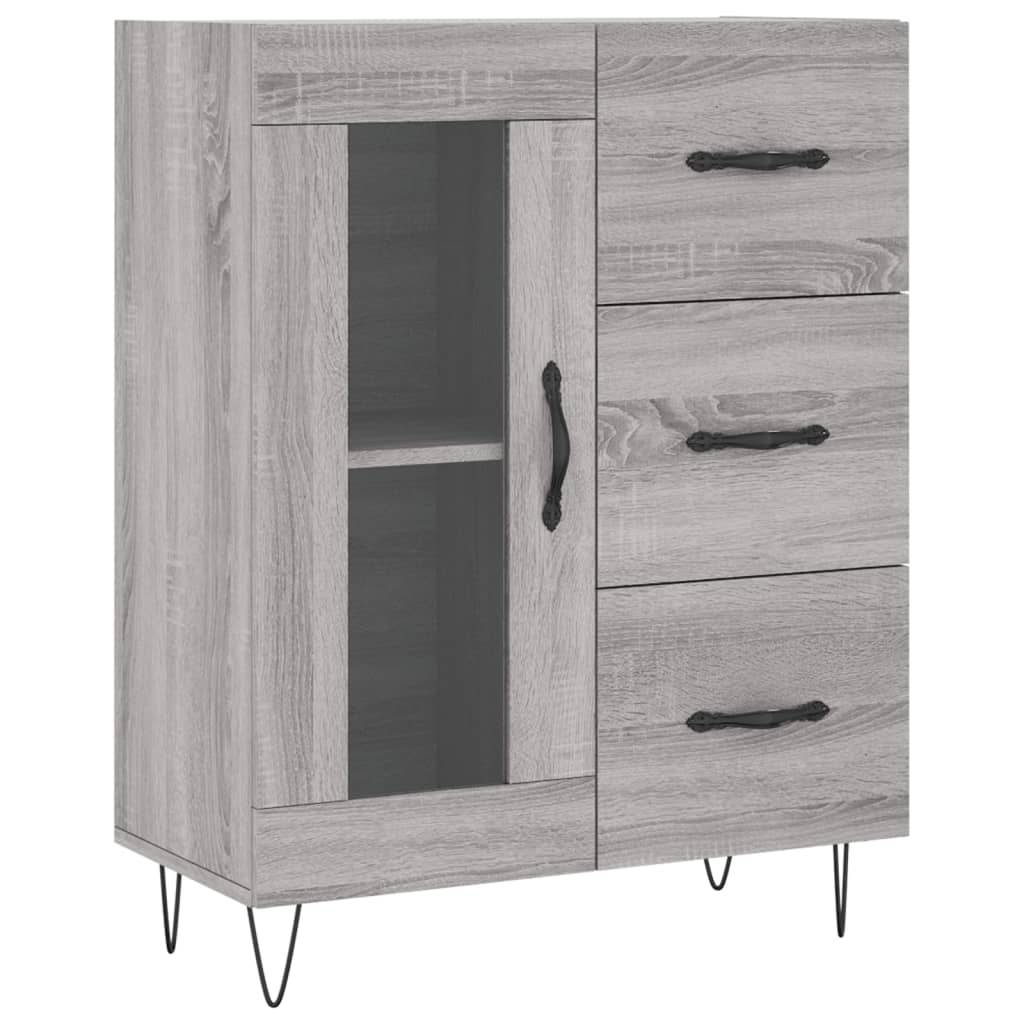 Skap Sonoma Grå 69,5x34x180 cm